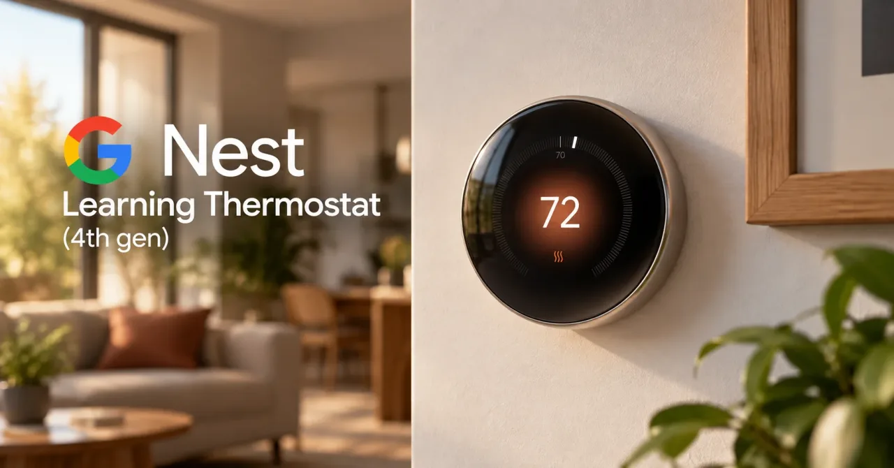 Google Nest Learning Thermostat (4th gen) (official image)